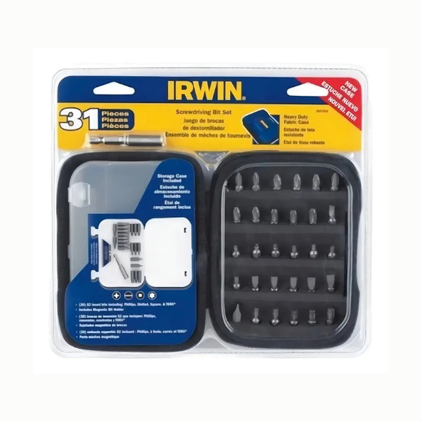 Irwin Set de puntas para destornillador 31 piezas - 3057026