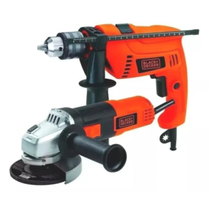 Combo Taladro 13mm 550w + Amoladora 115mm 820w - HG7255