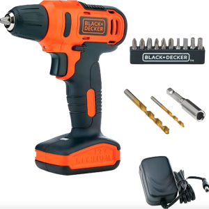 Taladro/atornillador inalámbrico 12V + accesorios - LD12S